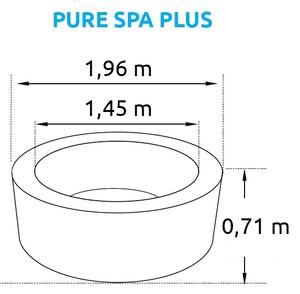 Marimex Bazén vířivý nafukovací Pure Spa - Bubble HWS MODRÁ - Intex 28406/28430EX