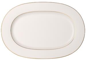 Villeroy&Boch Anmut Gold servírovací talíř oval 413 x 285 x 26 mm