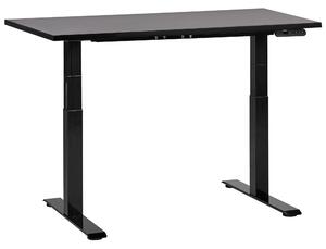 Elektricky výškově nastavitelný pracovní stůl DESTINES Černá 120 cm 72 cm