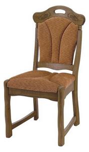 IBA Masivní židle AOSTA Varianta: Hnědá