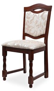 IBA Masivní židle CLAUDIA Varianta: Hnědá