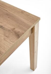 Rozkládací jídelní stůl- MAURYCY- Řemeslný dub