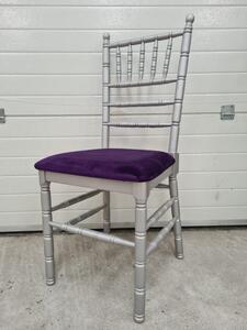 IBA Masivní židle CHIAVARY Varianta: Stříbrná