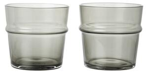 Ferm Living designové sklenice na vodu Boya Glasses Low
