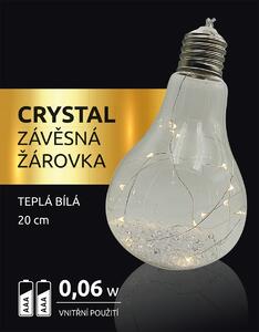 Marimex 18000314 Závěsná žárovka maxi 15 LED Crystal
