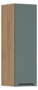 BRW Kuchyně Family Line Iris G-30/95-L, boho green matt