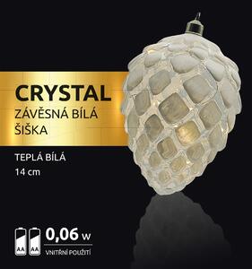 MARIMEX Šiška vánoční Crystal, 18000326