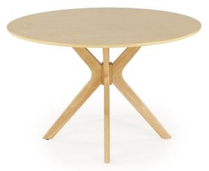 Jídelní stůl NICOLAS pr. 120 cm hnědá
