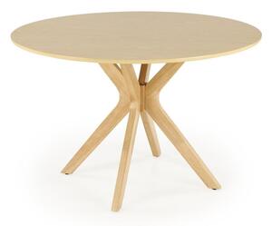 Jídelní stůl NICOLAS pr. 120 cm hnědá