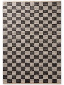 Hanse Home, Kusový koberec Handloom 106333 Rex White Black, 120x170, černobílá, chodba / předsíň