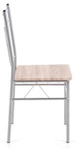 Balkónový set LANCE 82x50 cm kov/dub sonoma