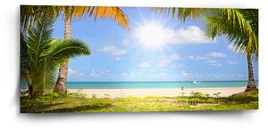 Sablio Obraz Pláž - 110x50 cm