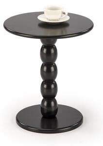 Konferenční stolek CIRILA pr. 40 cm černá