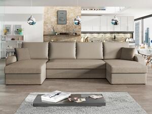 Rohová rozkládací pohovka Dalmir U Lux, Potah: Tatum 272 + Uttario Velvet 2979 5903211113970