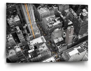 Sablio Obraz Pokled z mrakodrapu - 60x40 cm