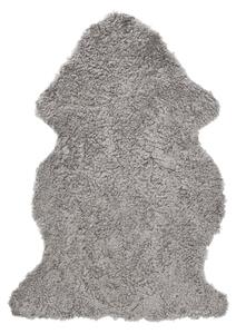 Skinnwille Home Collection Kudrnatá australská kožešina Curly, přírodní šedá, 95x60 cm
