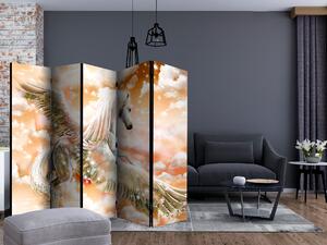 Artgeist Paraván - Pegasus (Orange) II [Room Dividers] Size: 225x172