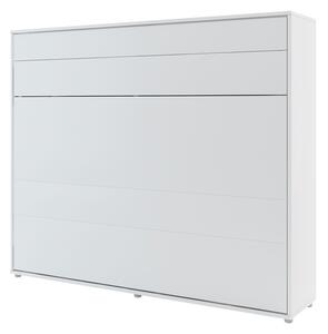 Sklápěcí postel BC-14 160x200 Bed-Concept, Rozměr postele: 160 x 200 cm, Barva: bílá, LED světlo s USB: bez LED světla s USB, Vnitřní osvětlení pod policemi: bez osvětlení políc 5902928398090
