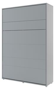 Sklápěcí postel BC-01 140x200 Bed-Concept, Rozměr postele: 140 x 200 cm, Barva: šedá, LED světlo s USB: bez LED světla s USB, Vnitřní osvětlení pod policemi: bez osvětlení políc 5902928409765
