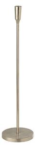 Stříbrný raw vysoký svícen na úzkou svíčku Norry silver - Ø 15*61cm - J-Line by Jolipa