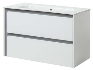 Lavedo Stella Grey 90 koupelnová skříňka s umyvadlem