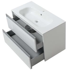 Lavedo Stella Grey 61 koupelnová skříňka s umyvadlem