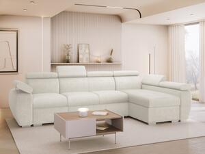 Rohová rozkládací pohovka Giza LCP, Strana: Pravá - 1p(65)+2r+LCp, Potah: Flow 06 5903211481895