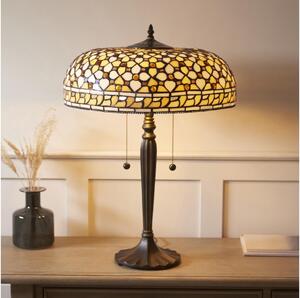 Endon 112178 - Stolní lampa Tiffany MILLE FEUX 2xE14/40W/230V pr. 45 cm