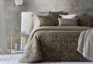 Textil Antilo Přehoz Arely Taupe, šedohnědý, sada se 2 povlaky na polštáře 70x50 cm Rozměr: 250x270 cm