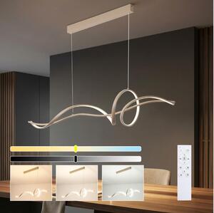 Brilagi - LED Stmív. lustr na lanku SIGNATURE LED/55W/230V 120x23 cm béžová + DO