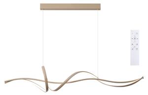 Brilagi - LED Stmív. lustr na lanku SIGNATURE LED/55W/230V 120x23 cm béžová + DO