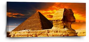 Sablio Obraz Pyramidy - 110x50 cm