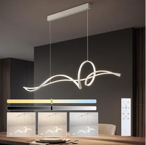 Brilagi - LED Stmív. lustr na lanku SIGNATURE LED/55W/230V 120x23 cm bílá + DO