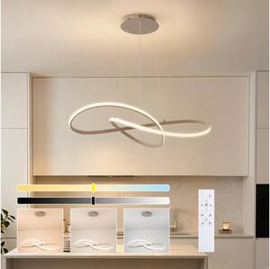Brilagi - LED Stmívat. lustr na lanku INFINITY LED/80W/230V 80x80 cm béžová + DO