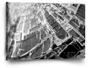 Sablio Obraz Rozbité sklo - 60x40 cm