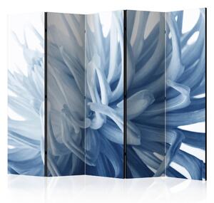 Paraván - Květina - modrá jiřina II 225x172