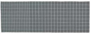 Nanimarquina Běhoun Tiles 2, tmavě šedý, 100% recyklované PET Rozměr: 80x240 cm