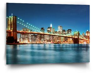 Sablio Obraz Rozsvícený most 2 - 90x60 cm