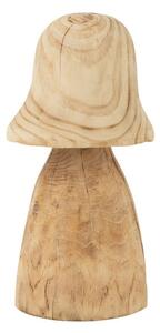 Přírodní dřevěná dekorace houba Mushroom S - Ø 15*32 cm - J-Line by Jolipa