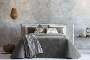 Textil Antilo Přehoz na postel Madeira, šedozelený, sada se 2 povlaky na polštáře 70x50 cm Rozměr: 270x270 cm