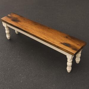Stará Krása – Ruční výroba Provence lavice k jídelnímu stolu 140 X 45 X 35