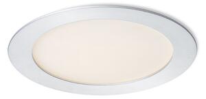 RED R10471 SLENDER kruhová zápustná stříbrnošedá 230V/350mA LED 12W 3000K - RED - DESIGN RENDL