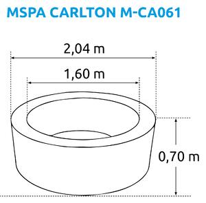 Nafukovací vířivka Marimex MSPA Carlton M-CA061