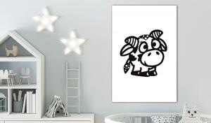 Obraz - Šťastná kráva 40x60