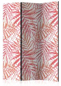 Paraván - Červená palma 135x172
