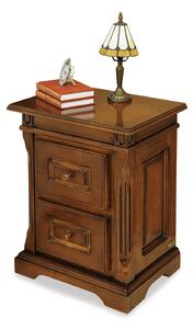 IBA Luxusní noční stolek Mery Odstín dřeva: Ořech