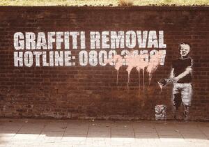 Plakát, Obraz - Banksy Street Art - Graffity Removal Hotline