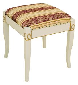 IBA Luxusní taburet Mery (malý) Odstín dřeva: Ořech