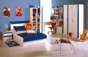 IBA Nábytek Dětská knihovna Diana (3 barevné provedení) Barevný odstín: Modrá