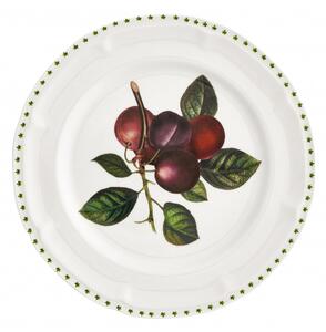 18ti dílná sada porcelánových talířů motiv ovoce LE PRIMIZIE BRANDANI (barva - barevná,ovoce)